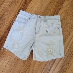 NWT Distressed Denim Shorts by BDG